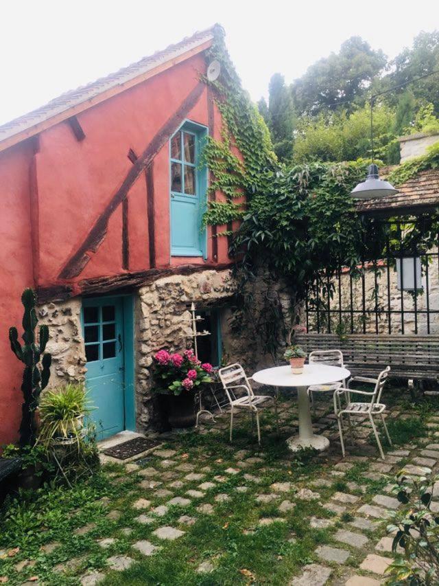 Les Rouges Gorges Bed & Breakfast Giverny Bagian luar foto